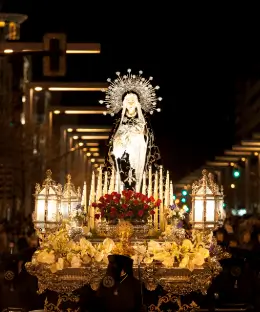 Publicidad exterior durante la Semana Santa de Zaragoza